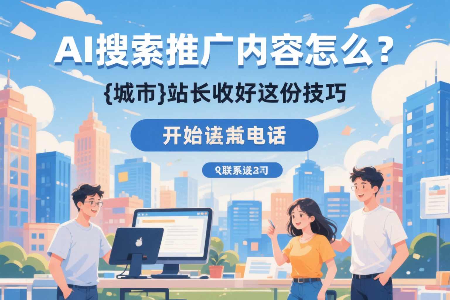 AI搜索推广内容怎么写?普陀站长收好这份技巧