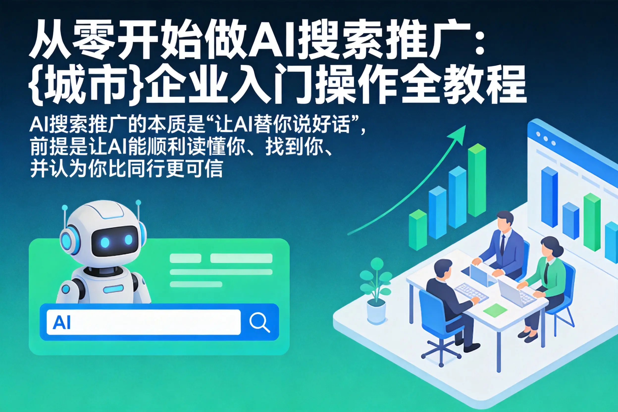 从零开始做AI搜索推广:普陀企业入门操作全教程