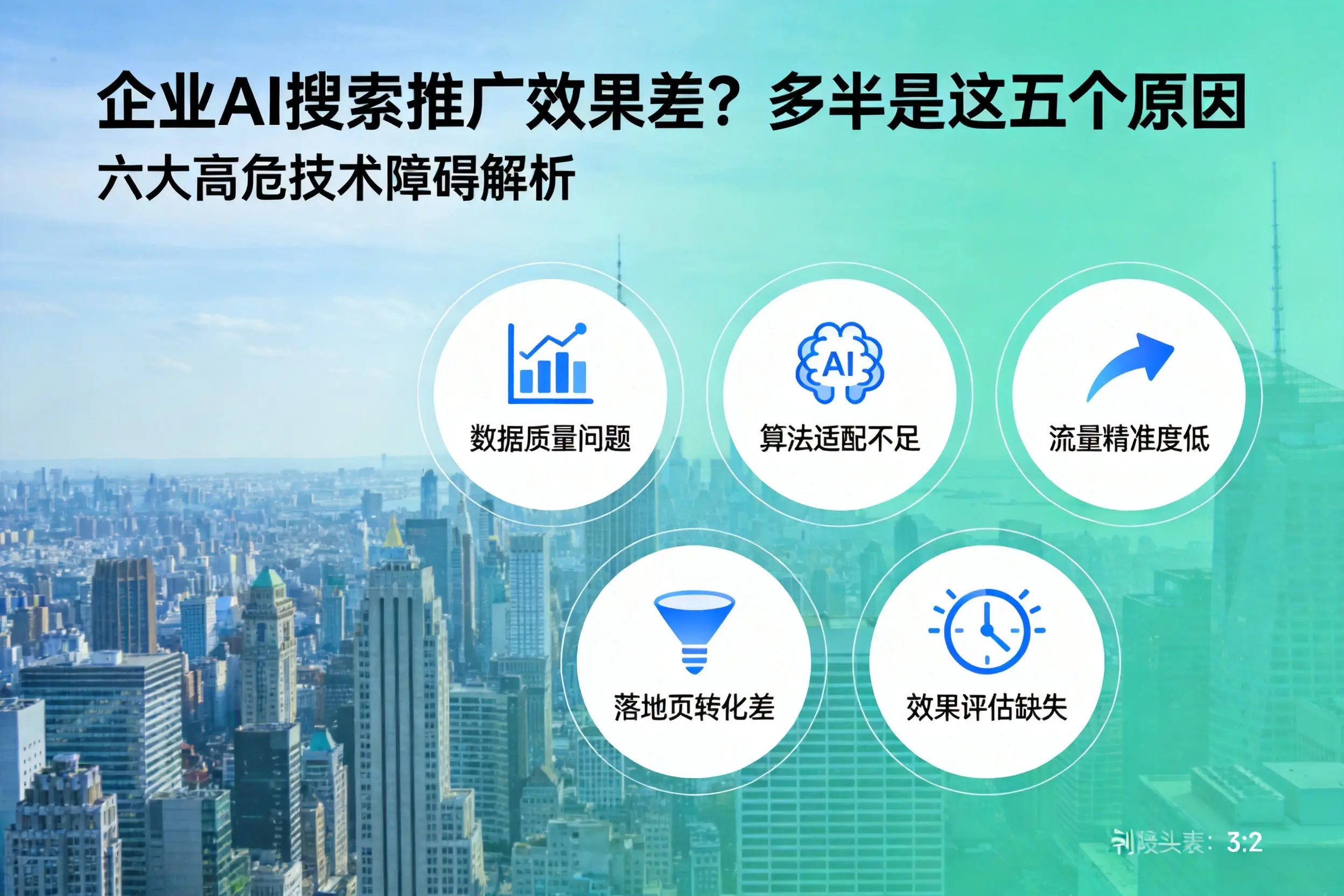 普陀企业AI搜索推广效果差?多半是这五个原因